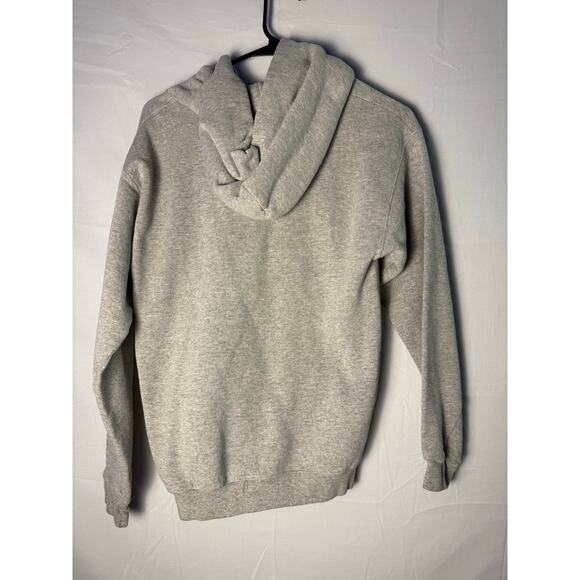 Vintage 90s Tultex Dark Gray Indiana University IU Pullover Hoodie Women's Small - Picture 2 of 3